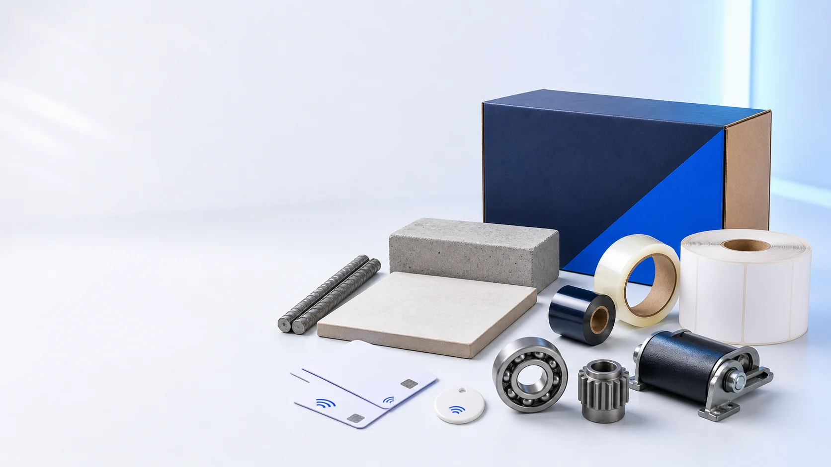 Selección de empaques, materiales, identificación y repuestos disponibles en CompraB2B